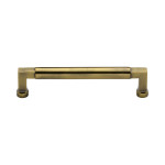 M Marcus Heritage Brass Bauhaus Design Cabinet Handle 160mm Centre to Centre